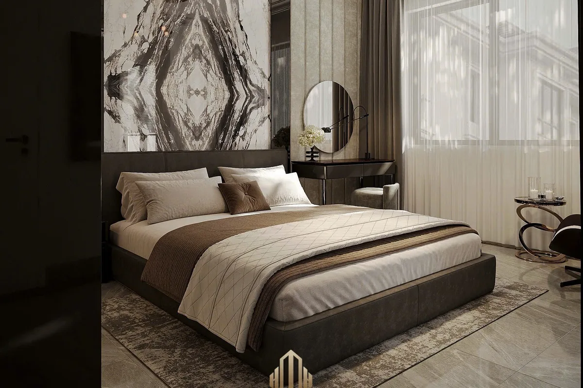 Nội thất phòng ngủ trọn bộ do PT HOME thi công tại Việt Trì