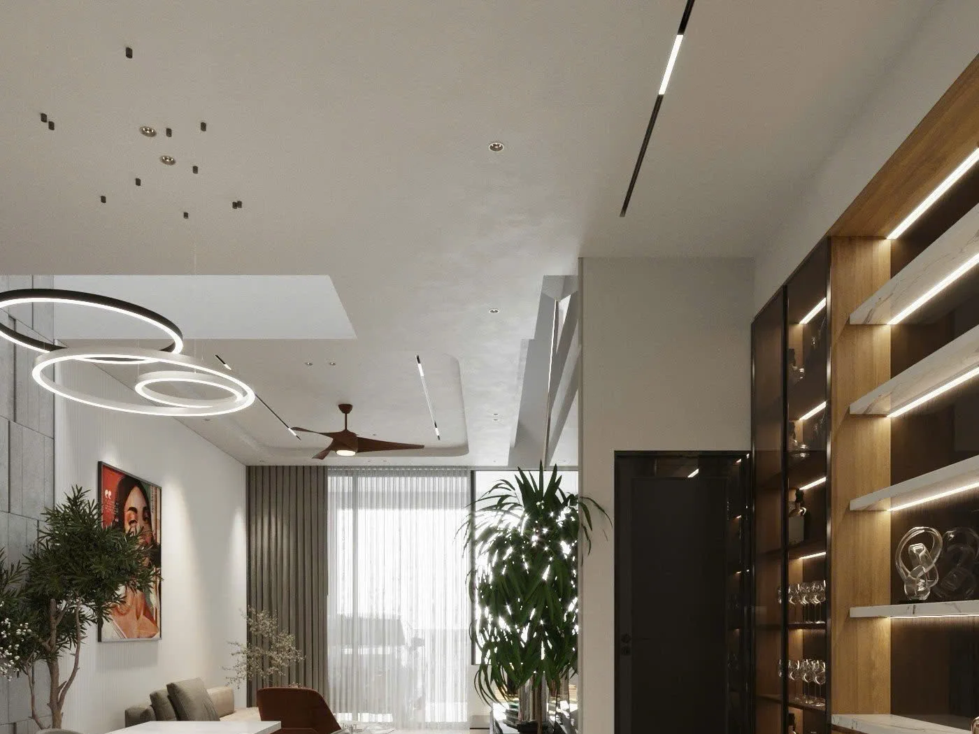 Căn hộ chung cư tông sáng, tối ưu từng mét vuông — ảnh 6